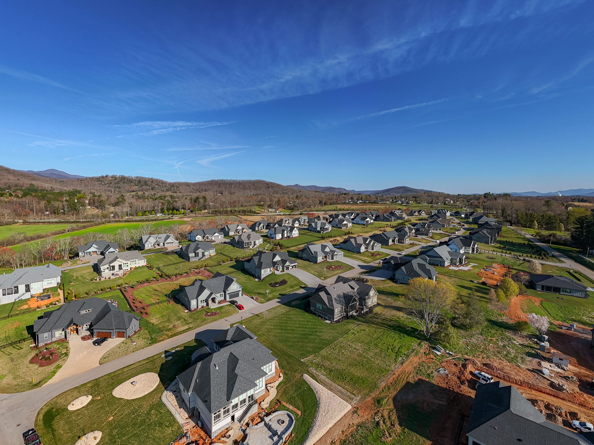 Mills River Crossing South. Victoria Hills Custom Home Builder in Arden, North Carolina. Arden Homes